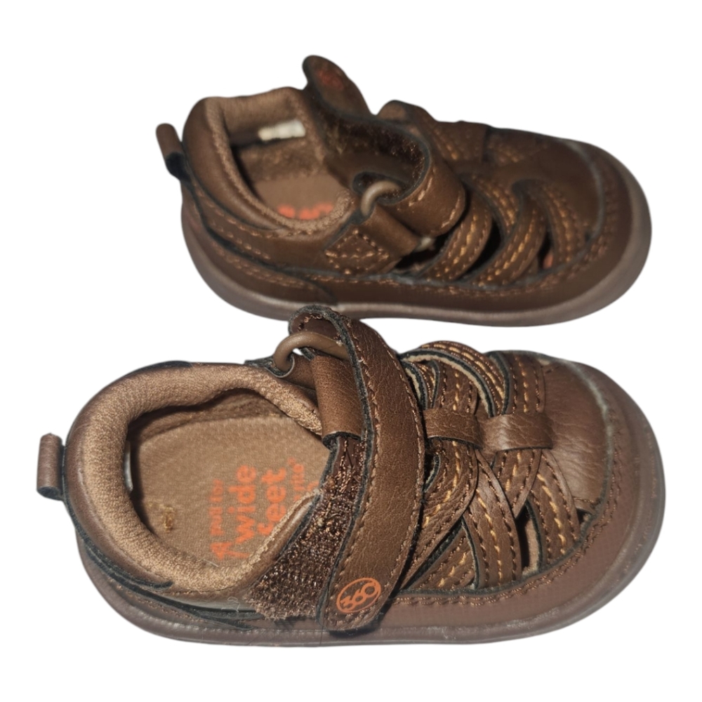 STRIDE RITE‎ BABY SHOES 0-3 MONTHS - Picture 3 of 8